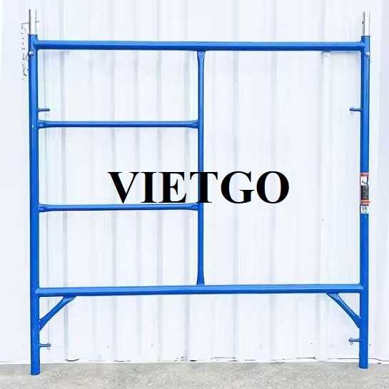 Đơn hàng xuất khẩu dàn giáo sang thị trường Mỹ