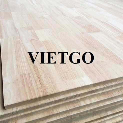 Thương vụ xuất khẩu gỗ ghép thanh sang thị trường Ấn Độ
