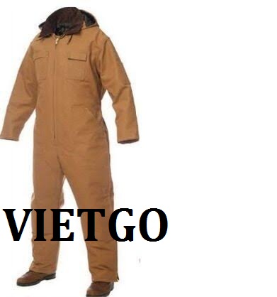 Cơ hội xuất khẩu 7.500 áo bảo hộ lao động sang  Mỹ.