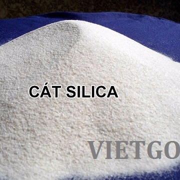 Cơ hội xuất khẩu 20.000 tấn cát silic mỗi tháng sang Hàn Quốc