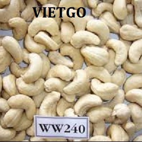 Cơ hội xuất khẩu 3 container hạt điều sang Trung Quốc.