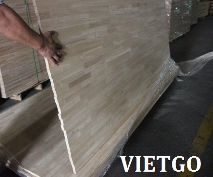 Cơ hội xuất khẩu 1.000m3 ván ghép thanh sang Hàn Quốc