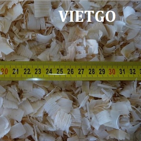 Thương gia từ Kuwait cần mua thử 1 container 40ft sản phẩm dăm bào