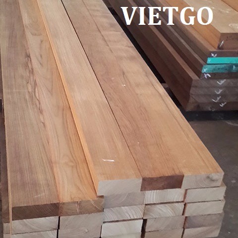 Cơ hội xuất khẩu 3.000 – 4.000m3 gỗ teak xẻ sang Iraq