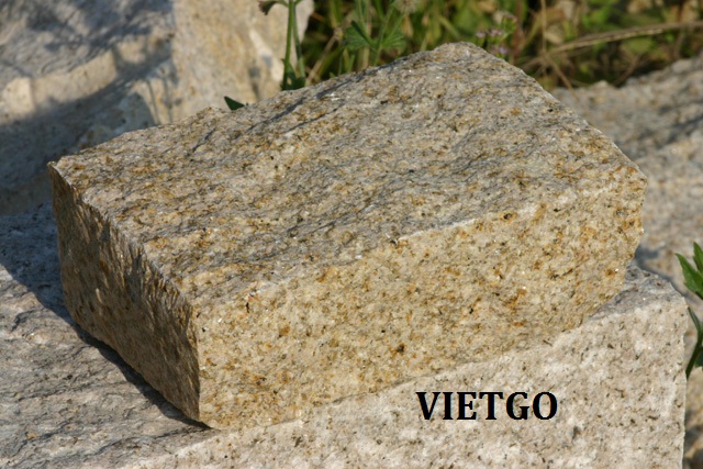 Cơ hội xuất khẩu 5-7 container 20ft đá granite màu vàng sang Nhật Bản