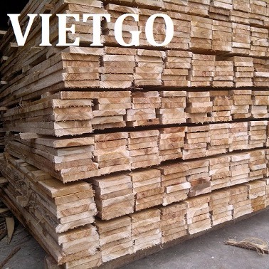 Cơ hội xuất khẩu 2 container 20ft gỗ keo xẻ làm pallet sang Ấn Độ