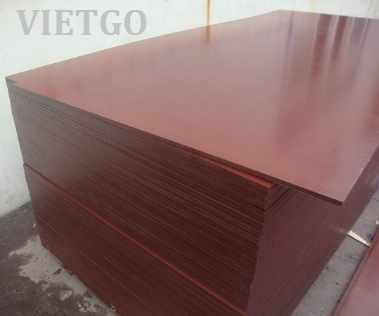 Đối tác Ấn Độ có nhu cầu mua thử 1 container 40ft gỗ dán phủ phim