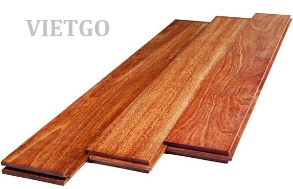 Cơ hội xuất khẩu 1 container 20ft ván sàn gỗ căm xe sang Qatar