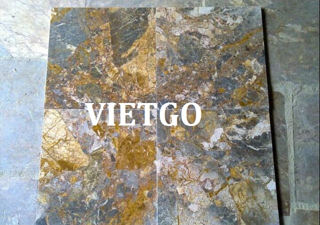 Cơ hội xuất khẩu 6 containers đá Marble hàng tháng từ thương nhân người Iraq