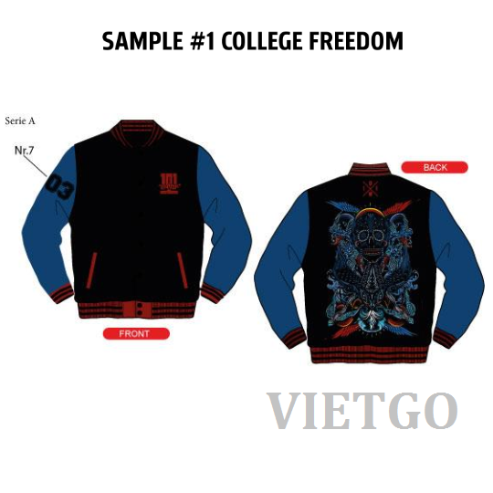 Công ty thời trang lớn tại Thụy Sĩ cần tìm nhà cung cấp 1000 áo jacket