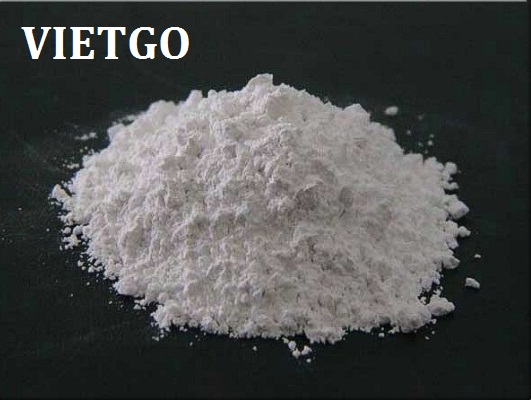 Cơ hội xuất khẩu 100 tấn bột đá vôi không tráng phủ cho đối tác Ấn Độ