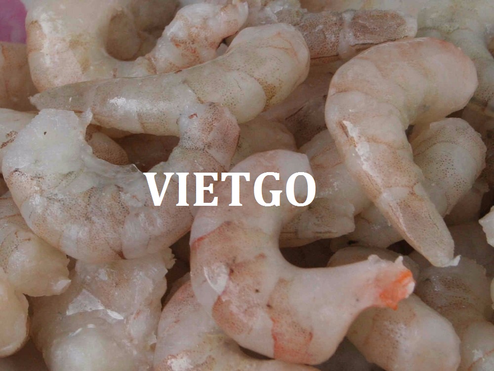 Cơ hội xuất khẩu 24 tấn tôm từ thương nhân người Mỹ