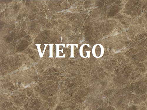 Cơ hội xuất khẩu ít nhất 1 container 20ft đá marble từ thương nhân người Mỹ