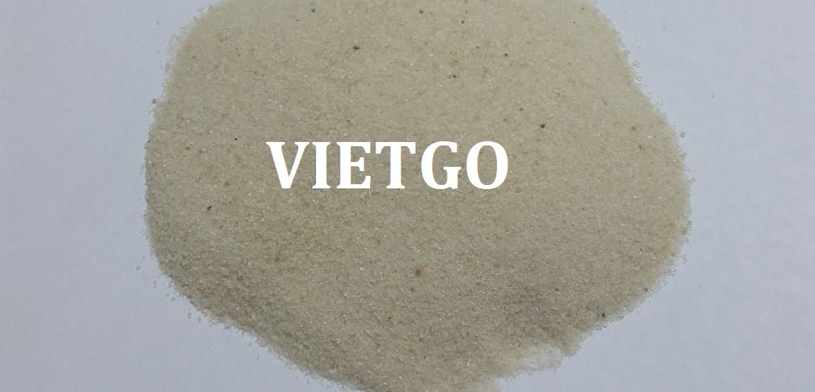 [GẤP] Cơ hội xuất khẩu từ 10.000 đến 50.000 tấn cát sang Hàn Quốc