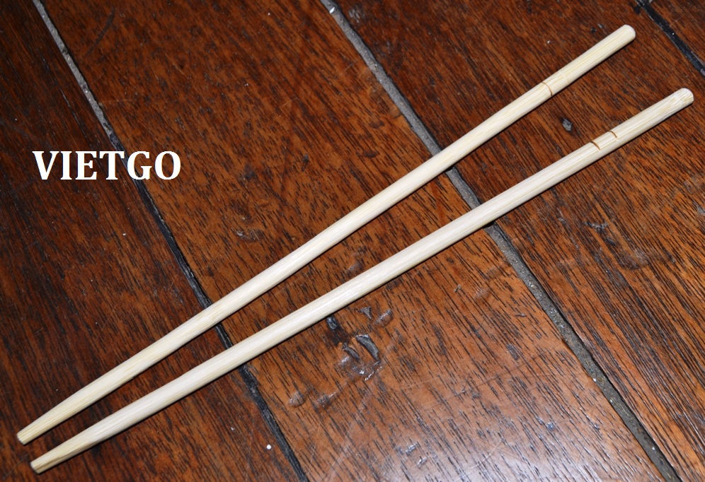 Thương nhân người Hàn Quốc có công ty tại Việt Nam cần mua 4.000.000 chiếc đũa tròn hàng tháng