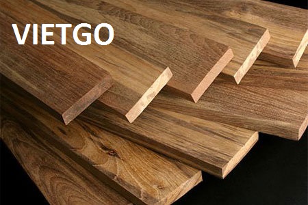 Thương nhân người Canada đang cần mua thử 1 container 20ft gỗ teak xẻ