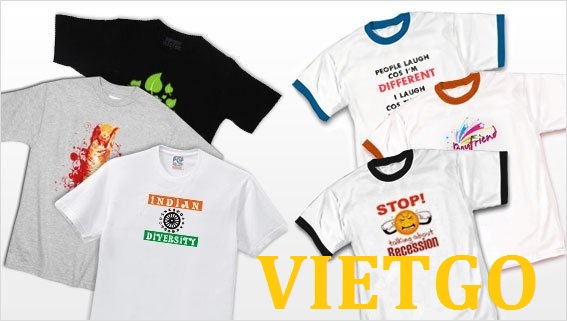 Nhà bán buôn đến từ Isarel muốn nhập khẩu áo phông và quần trẻ em:  500 chiếc mỗi loại để làm hàng mẫu