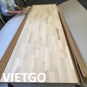 Nhà nhập khẩu đến từ Anh Quốc đang cần mua 100m3 ván ghép thanh gỗ sồi