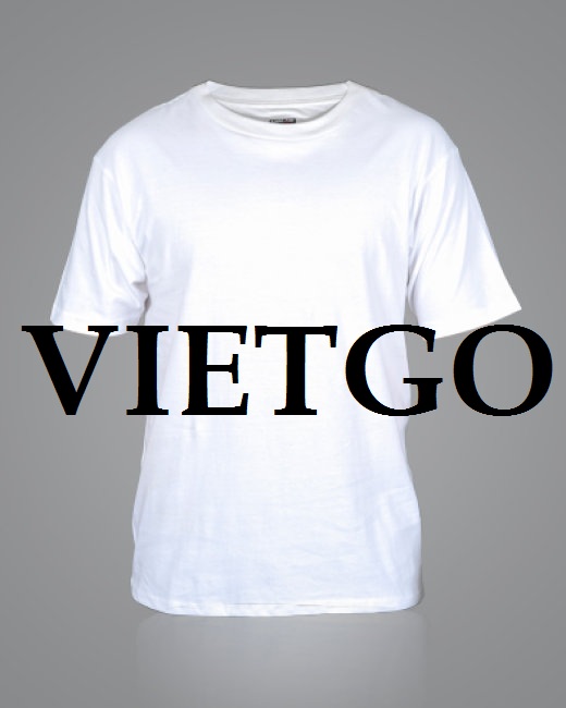 Cơ hội xuất khẩu 5 container 20ft áo T-shirt trắng sang Dubai