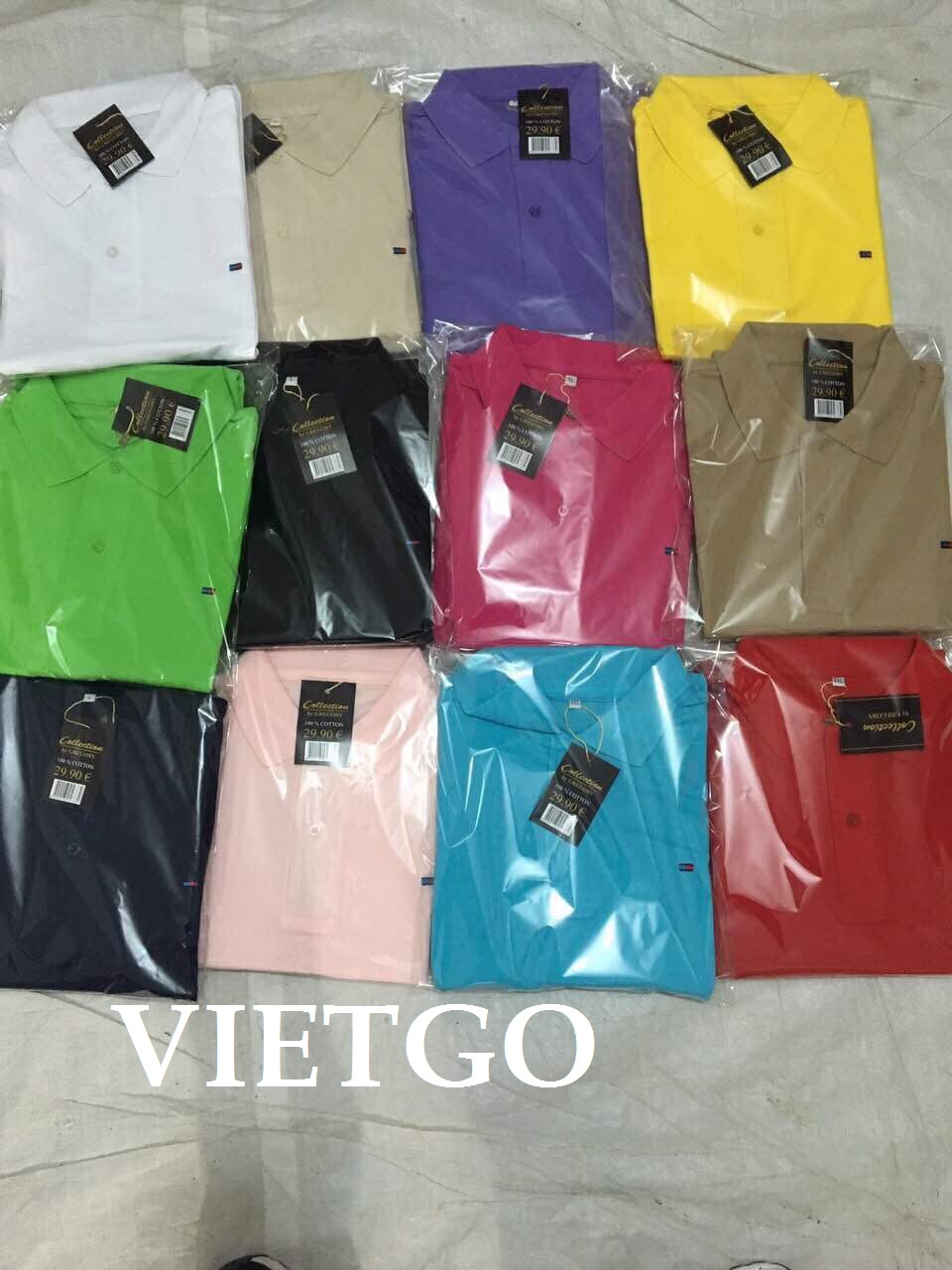 Cơ hội xuất khẩu 30.000 áo Poloshirt sang Trung Quốc