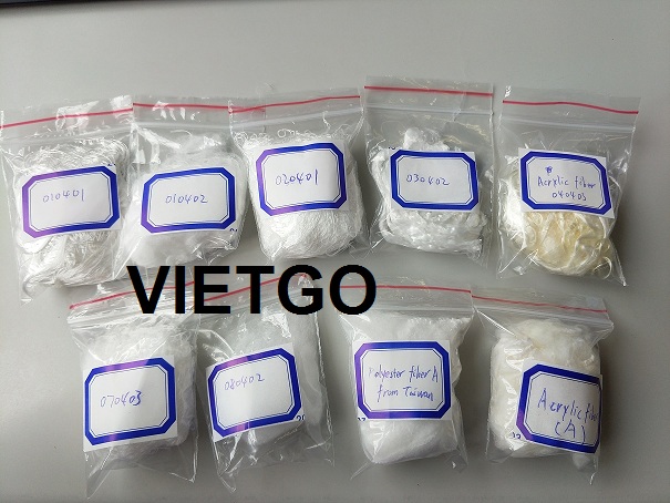 Lời đề nghị mua sản phẩm sợi cotton/polyester đến từ đối tác Nhật Bản