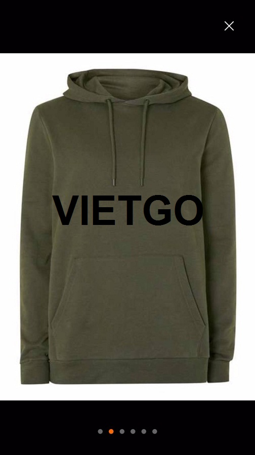 Đối tác Iraq cần mua 1000 áo nỉ làm đồng phục
