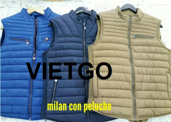 [Cập nhật thông tin khách hàng] Cơ hội xuất khẩu 40.000 áo phao gile sang thị trường Mexico