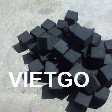 Cơ hội xuất khẩu 5 container 40ft than dừa dạng khối vuông làm shisha sang Iran