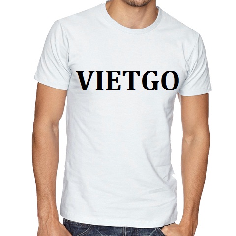 Cơ hội xuất khẩu 3 container áo T-shirt trắng, trơn sang Hong Kong
