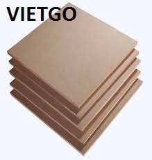 Cơ hội xuất khẩu 1 container 20ft ván MDF sang Ấn Độ