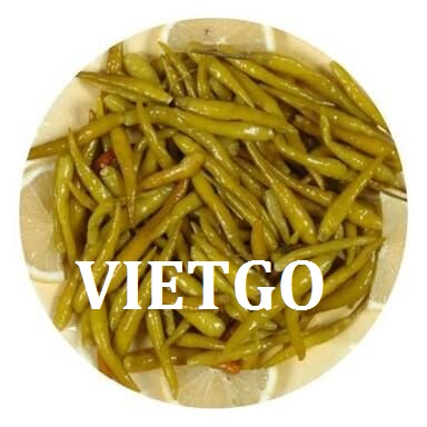 Đối tác người Thổ Nhĩ Kỳ cần tìm nguồn cung cho 10 tấn ớt ngâm