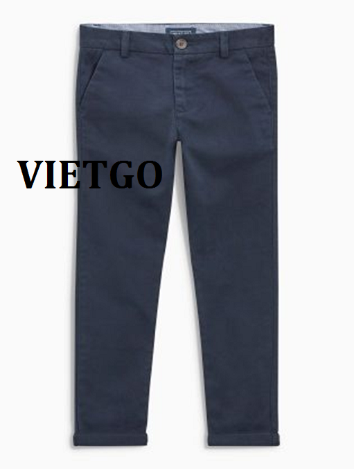 Cơ hội xuất khẩu quần nam các mẫu theo thiết kế của khách hàng sang Anh