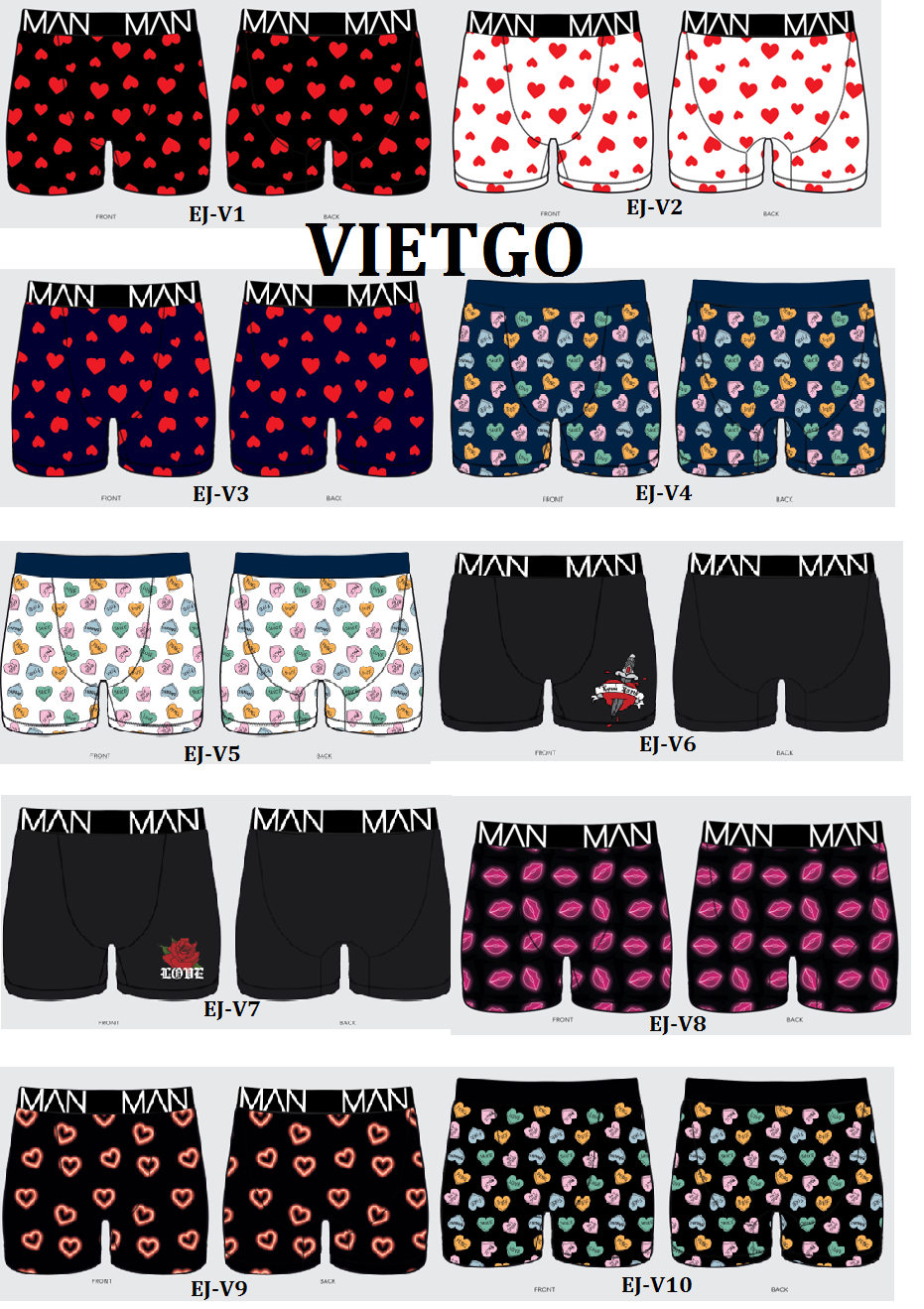 Cơ hội xuất khẩu 2100 quần boxer nam sang Anh