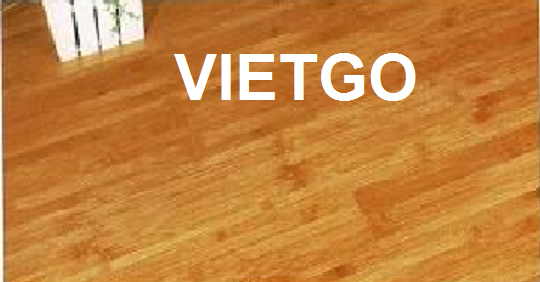 Cơ hội xuất khẩu 1060m2 ván sàn tre sang Philippines