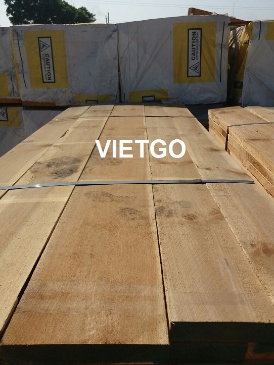 Cơ hội xuất khẩu 1 container 40HC gỗ thông xẻ sang Pakistan