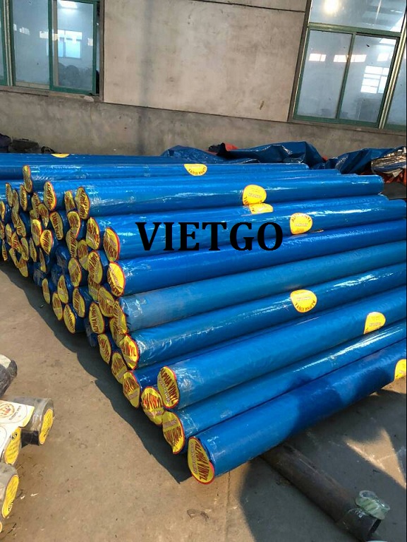 Cơ hội xuất khẩu 1 container 40ft bạt phủ sang Trung Quốc