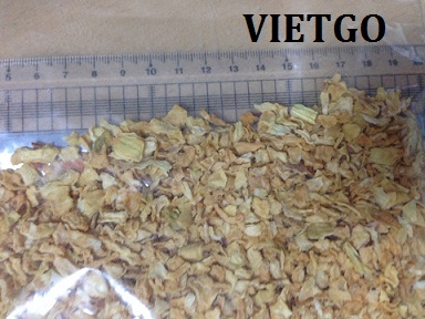 Cơ hội xuất khẩu 200 tấn hành khô vụn mỗi tháng sang thị trường Hàn Quốc
