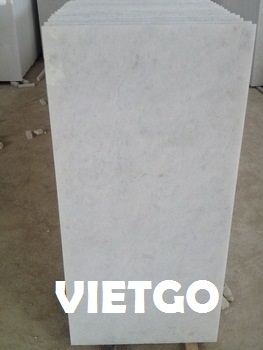 Thương nhân người Italy đang quan tâm tới sản phẩm đá marble trắng