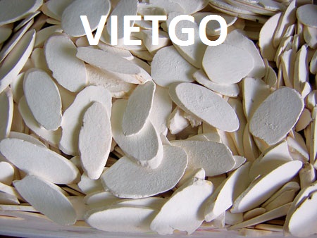 Vị khách cũ vẫn đang tìm kiếm nguồn cung cấp sản phẩm sắn lát