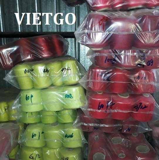 Đối tác đến từ Indonesia cần nhập khẩu 1-2 container 40ft sợi