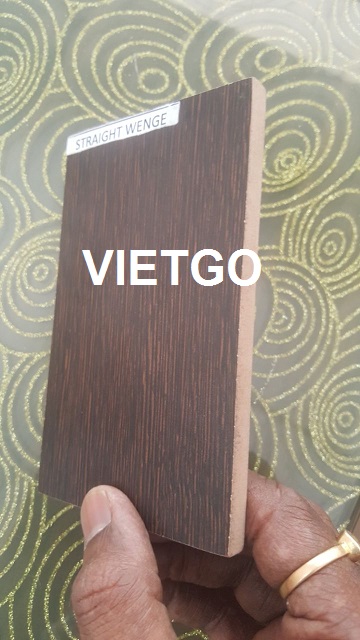 Khách hàng người Ấn Độ đang có nhu cầu mua 1 container 20ft ván MDF