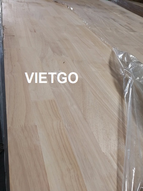 Khách hàng người Ai Cập đang cần mua 1 container 40ft ván ghép thanh cao su