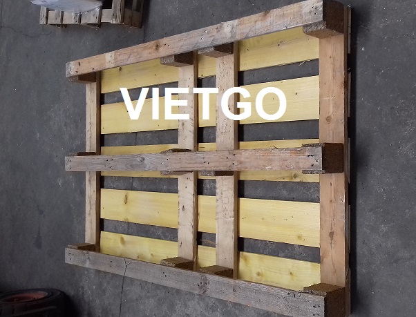 Cơ hội xuất khẩu 1 container 20ft pallet gỗ sang Pháp