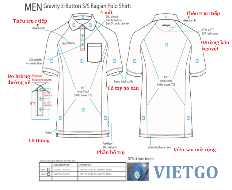 Cơ hội xuất khẩu 80.000 áo Polo shirt sang thị trường Mỹ