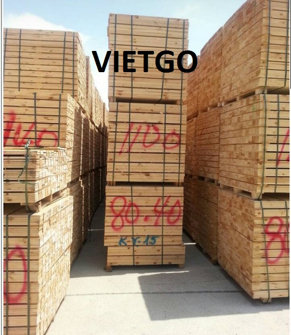 CƠ HỘI XUẤT KHẨU 6 CONTAINER 20ft GỖ THÔNG XẺ ĐỂ LÀM PALLET SANG HÀN QUỐC