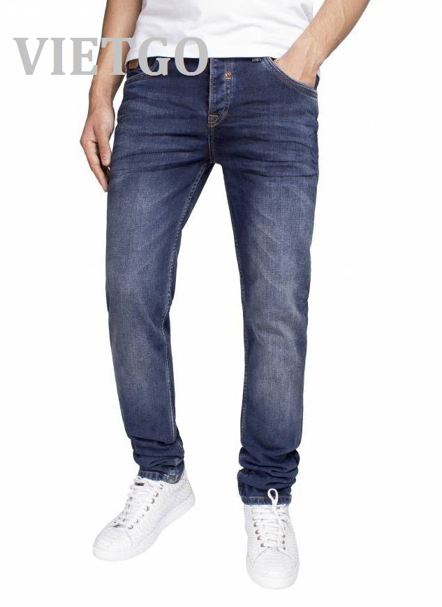 Cơ hội xuất khẩu ít nhất 1 container 40ft quần jeans hàng tồn kho đến từ khách hàng Canada