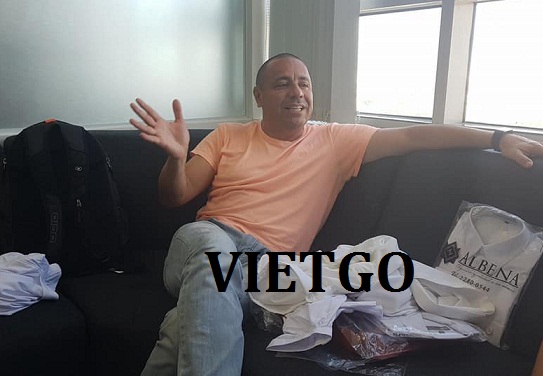 Vị khách may mặc rất tiềm năng đến từ Costa Rica đang có nhu cầu nhập khẩu vải jeans