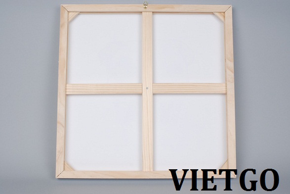 Cơ hội xuất khẩu 1 container 20ft khung tranh Canvas sang Hàn Quốc