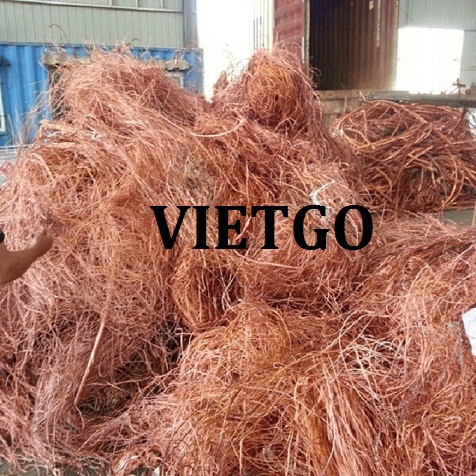 Cơ hội xuất khẩu mỗi tháng 500 tấn dây đồng phế liệu sang thị trường Ấn Độ