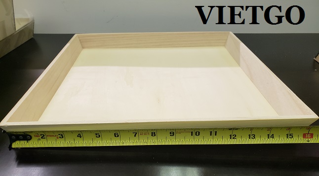 Vị khách đến từ Chicago-Hoa Kỳ đang cần nhập khẩu 10,000 đến 20,000 KHAY GỖ mỗi năm